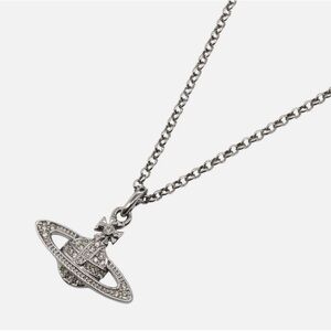 Vivienne Westwood Silver Orb Necklace